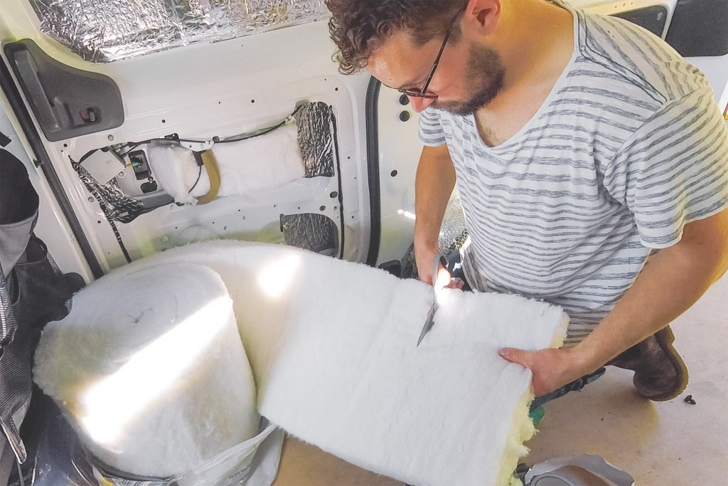 Insulating A Van Door&nbsp;Panel