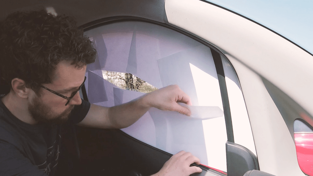 Making the side window template