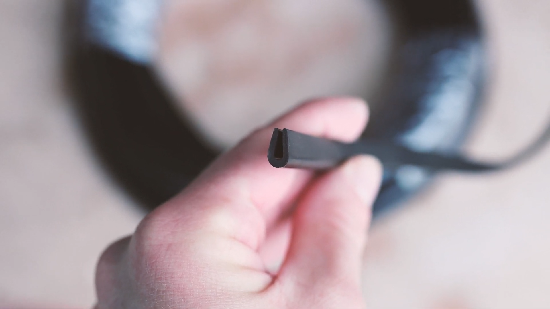 EPDM rubber U-channel