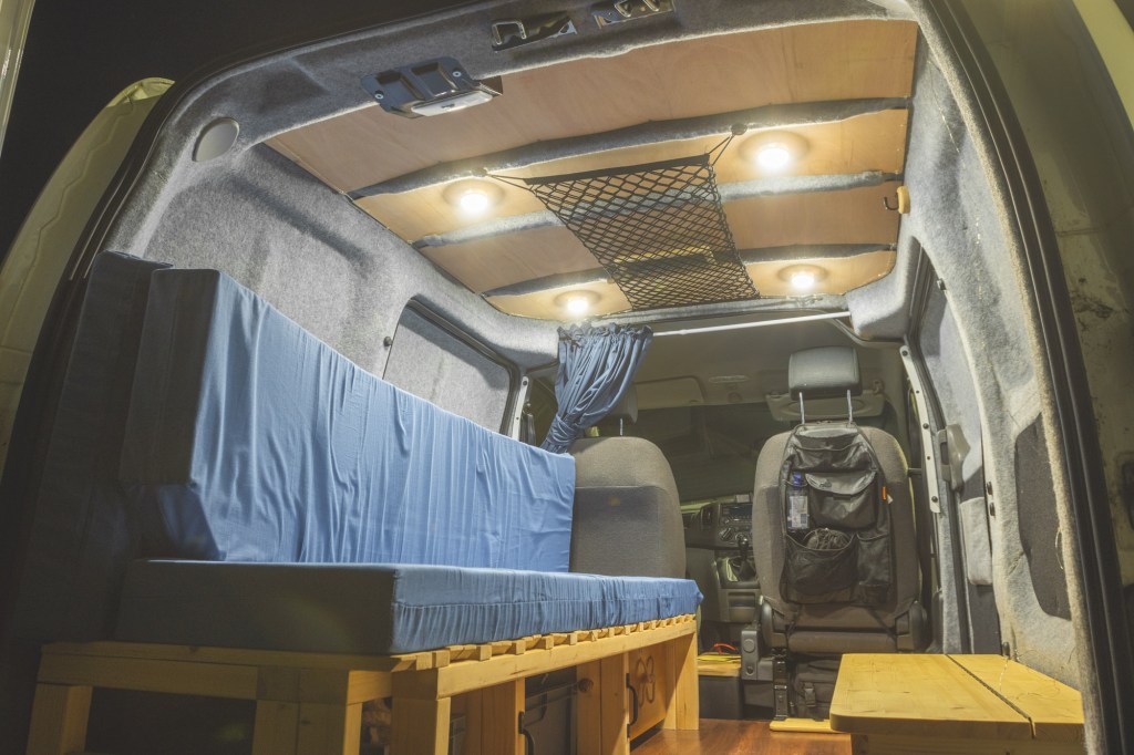 Installing LIGHTS In My Camper Van Build