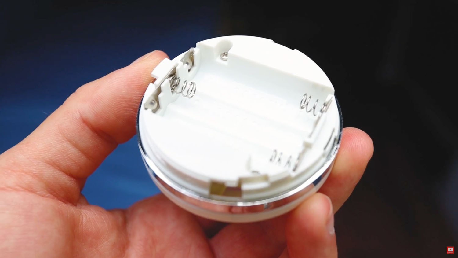 LED van lights with AAA battery cover off