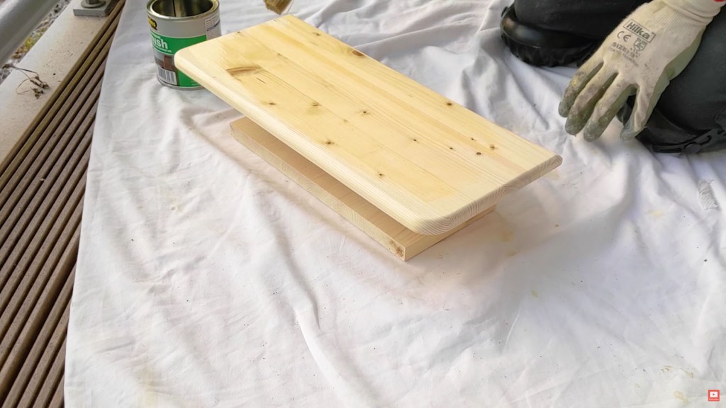 Coating the board in polyurethane varnish