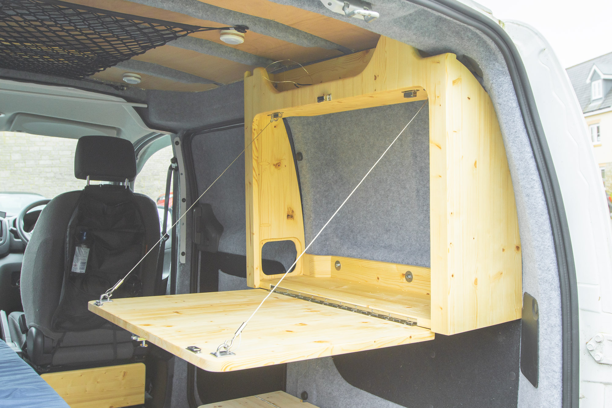 Building A New FOLDING VAN TABLE With STORAGE, Part&nbsp;1