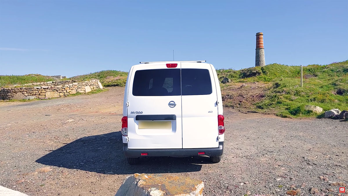 The finished van windows