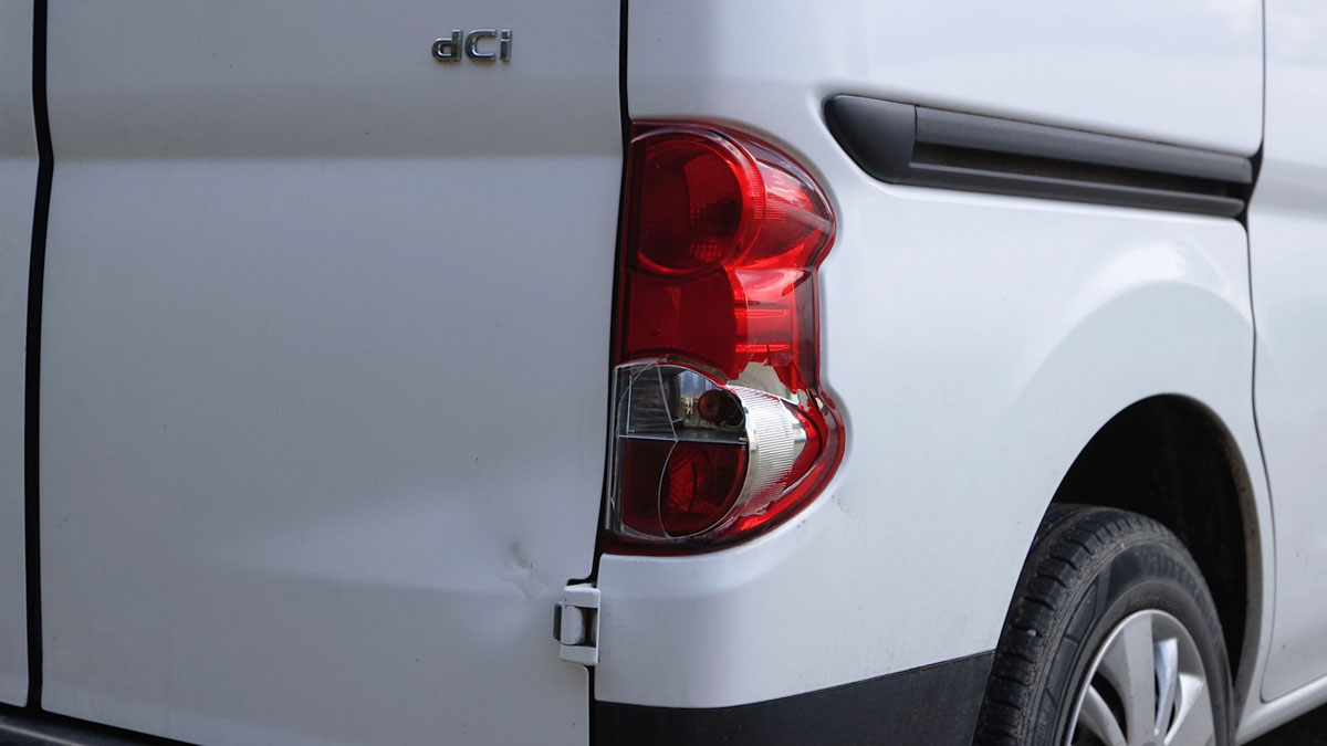 Bodywork damage to my Nissan NV200 van