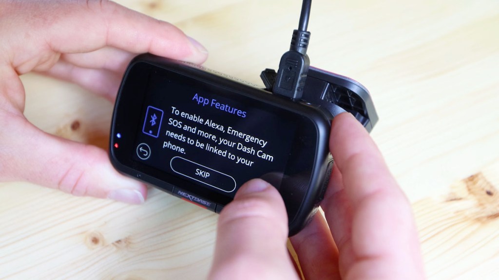App features for the dash cam