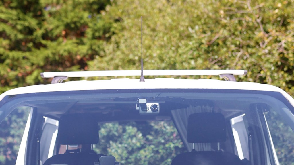 Nextbase 622GW dash cam installed in a Nissan NV200 van