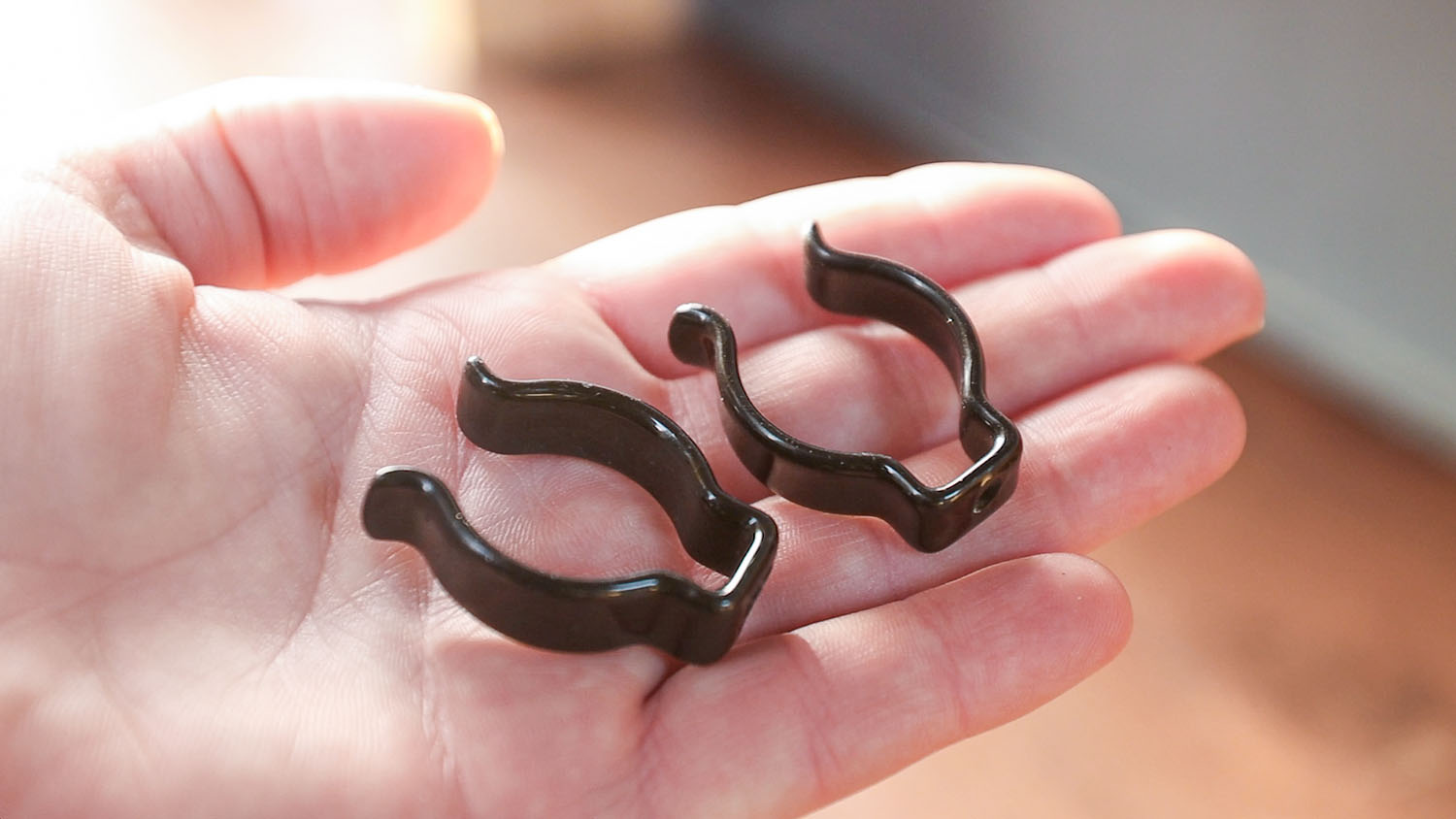 Terry tool clips that will hold the door bar in place