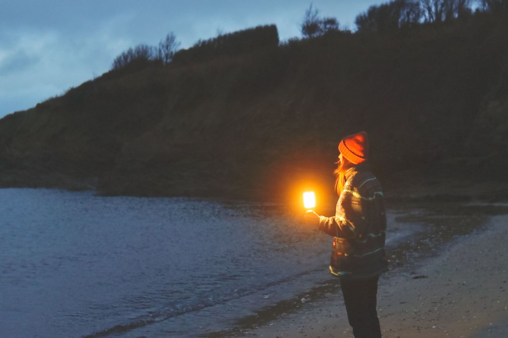 Using the CL2 lantern at our local beach