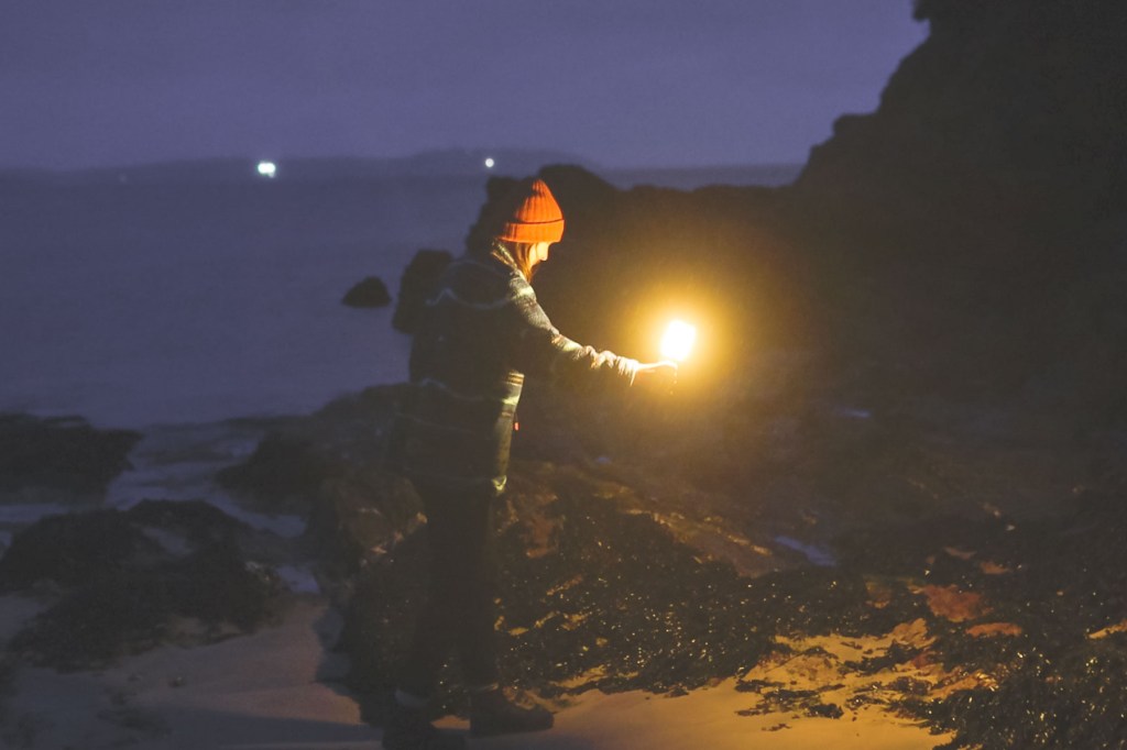 The CL2 lantern with light panels folded in