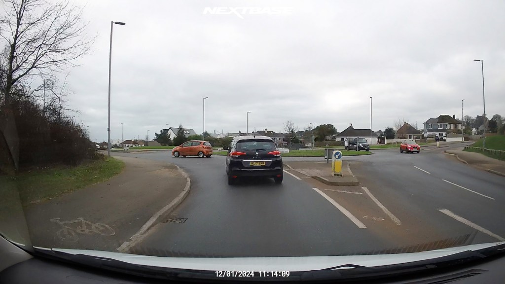 Daytime video quality of front facing Nextbase IQ camera