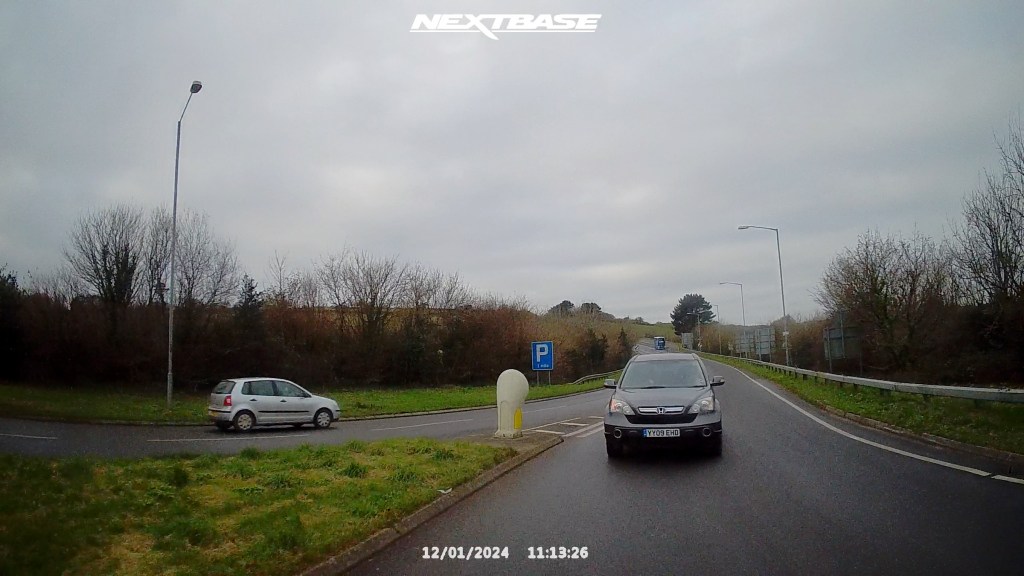Daytime video quality of rear facing Nextbase IQ camera