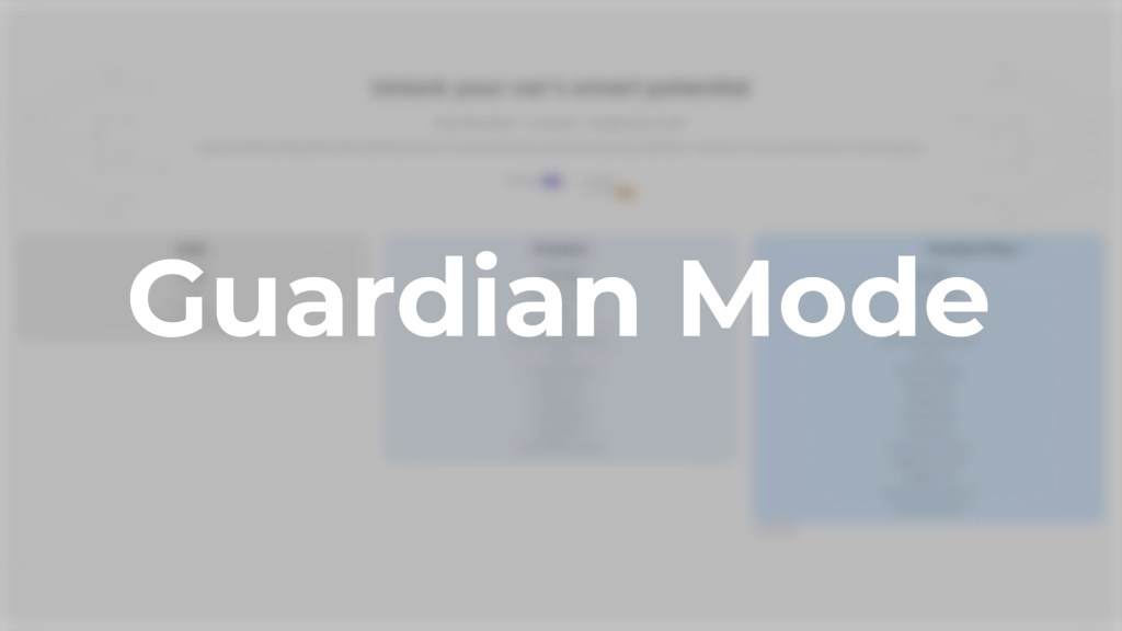 Guardian Mode from Nextbase IQ