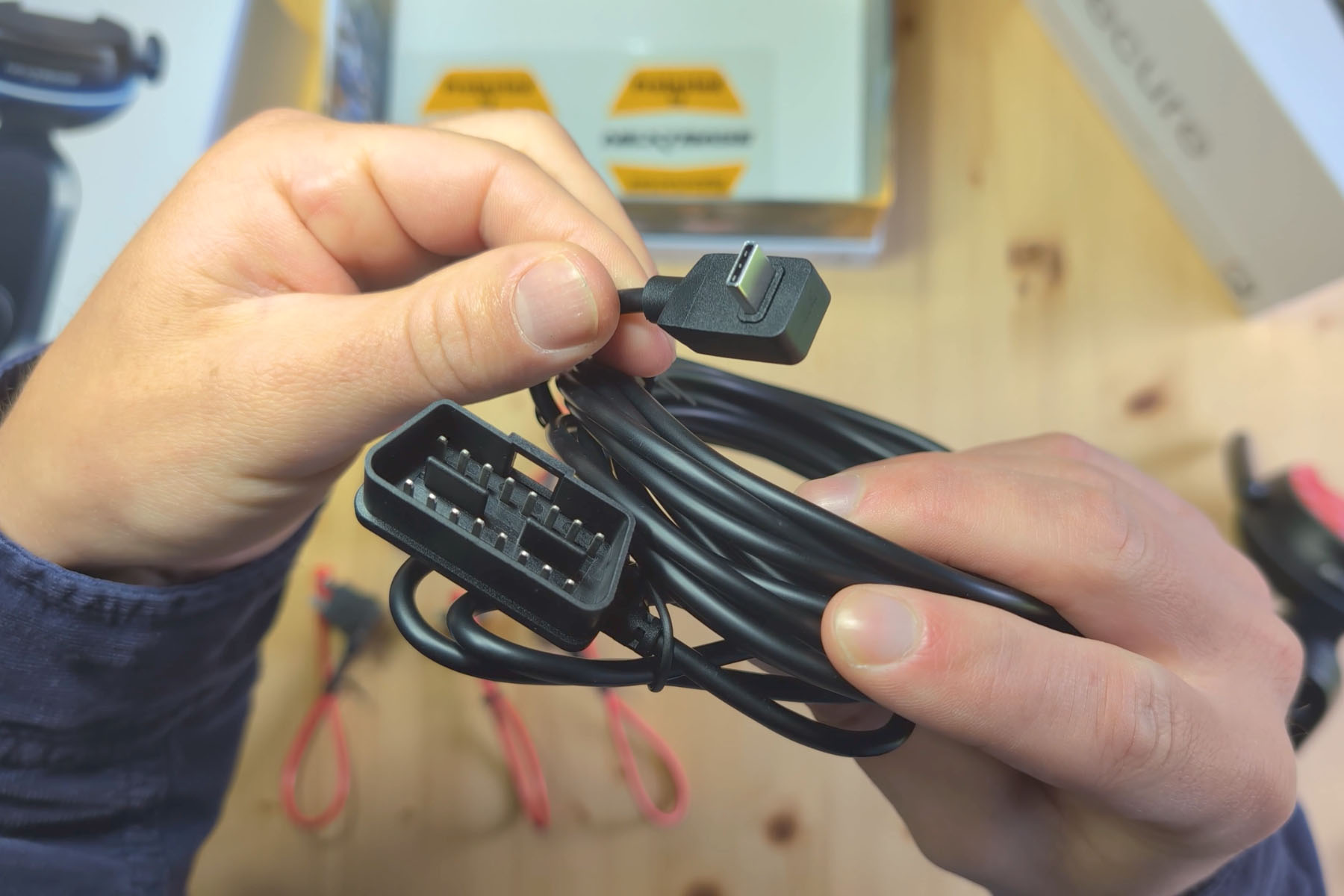 ODB2 cable for the Nextbase IQ Dash Cam