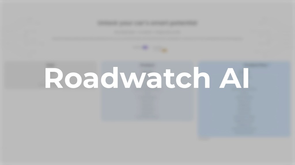 Roadwatch AI from Nextbase IQ