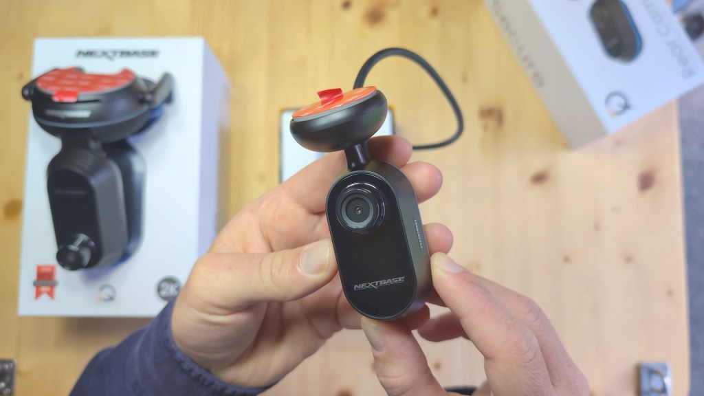 The rear Nextbase IQ dash cam