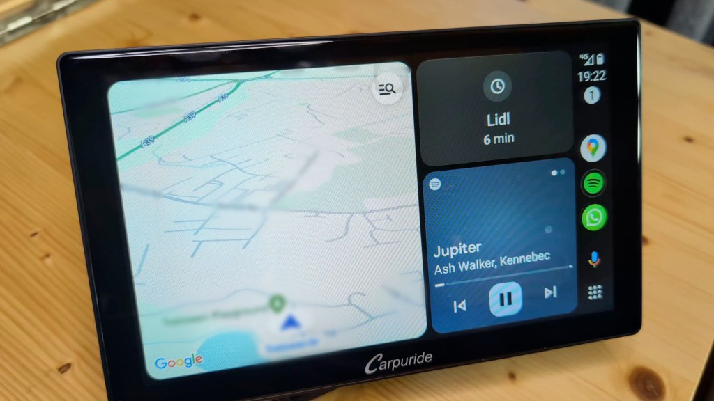 Android auto on the Carpuride W901 Plus