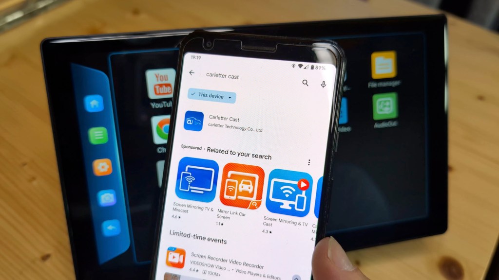Carletter Cast app for Carpuride