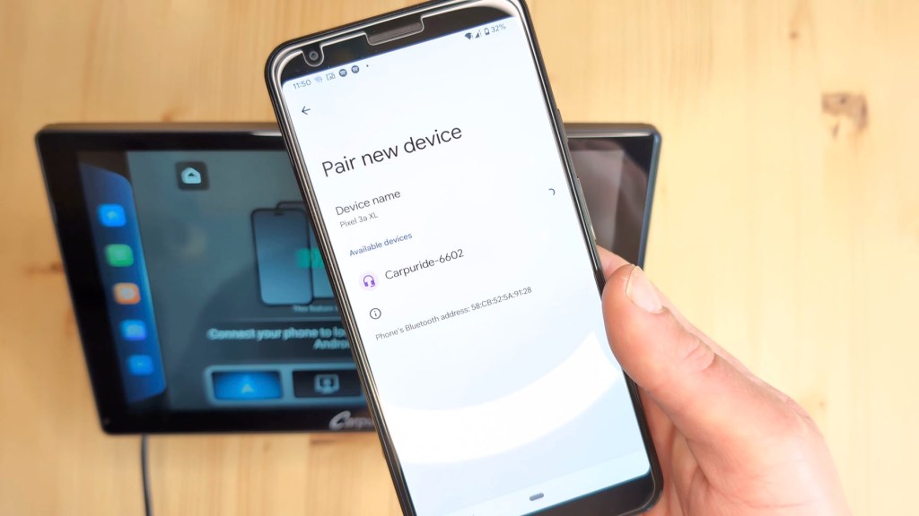 Connecting to carplay on Carpuride W901 Plus