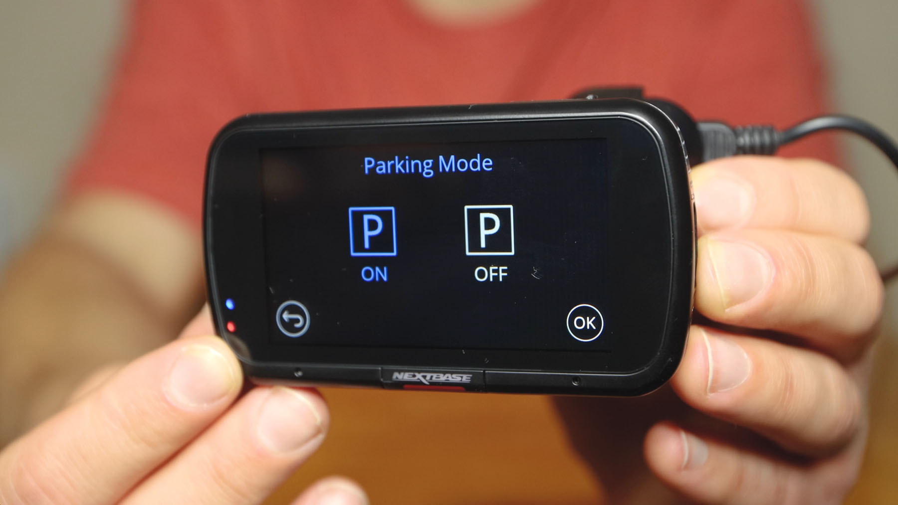 Nextbase 622GW Dash Cam parking mode