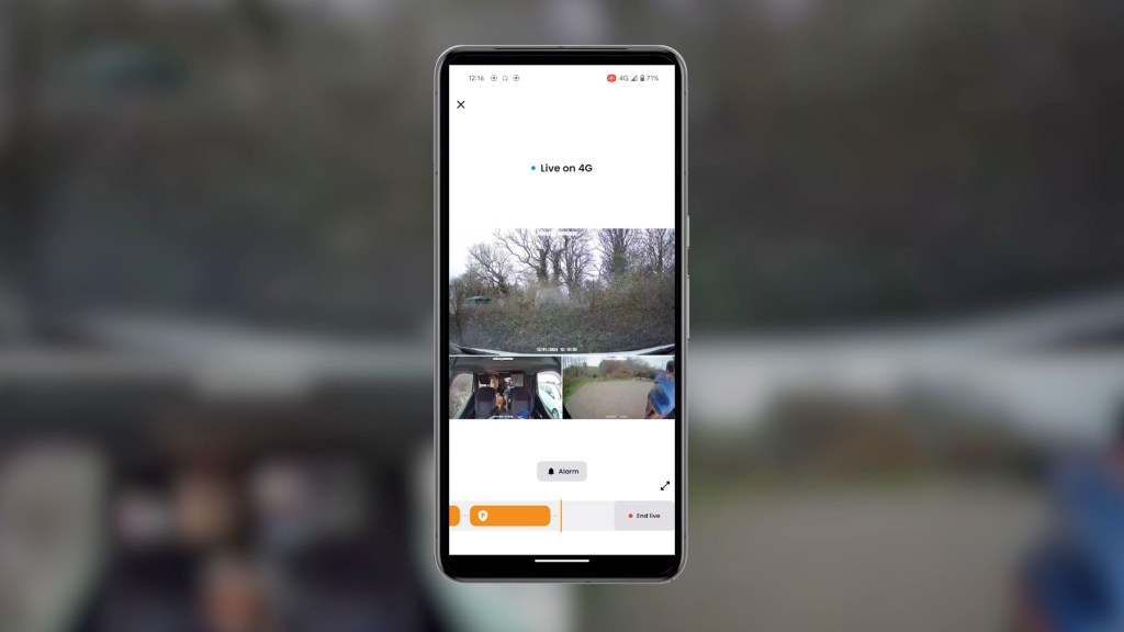 Nextbase iQ App Live View