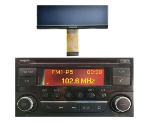 Nissan Daewoo Radio Replacement Head Unit Screen Display