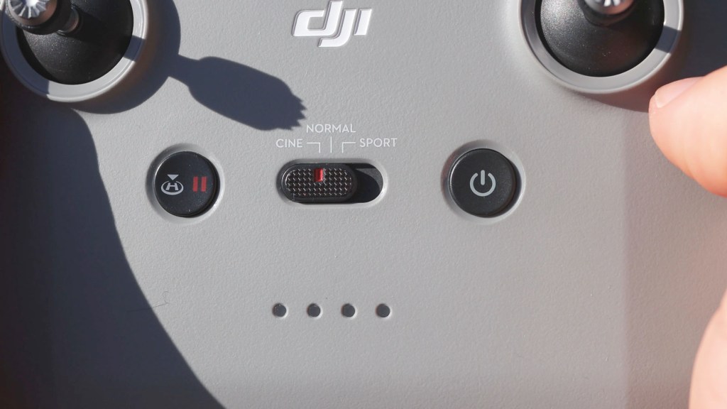 Cine, Normal and Sport mode on the DJI RC-N1c Remote Control for DJI Mini 4k
