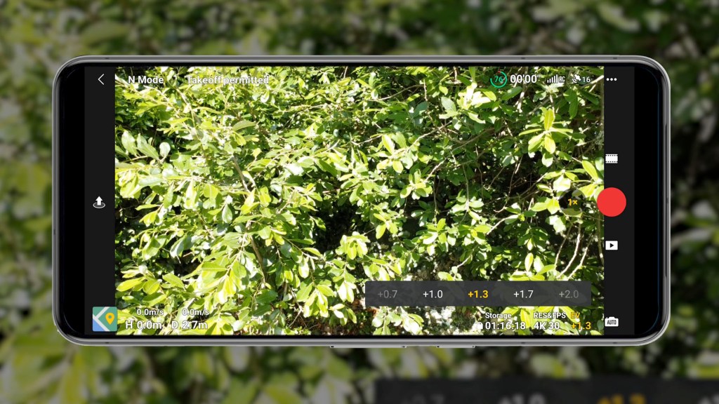 Auto video settings for the DJI Mini 4k Camera Drone