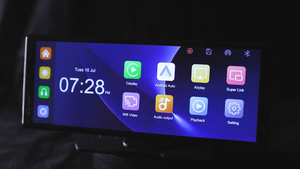 Carpuride W903 portable dashboard console