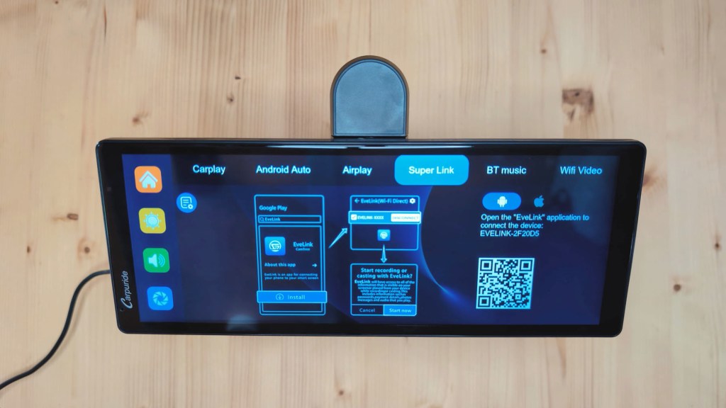 Super Link Evelink connection setting