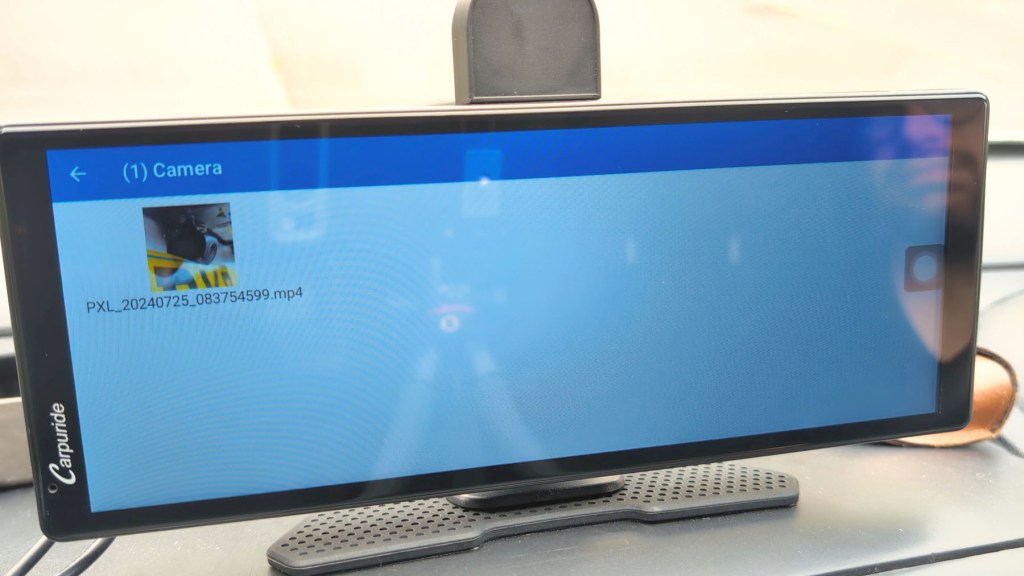 Evelink app file view