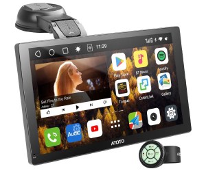 Atoto P909PR Dashboard Console CarPlay Portable Stereo Head Unit