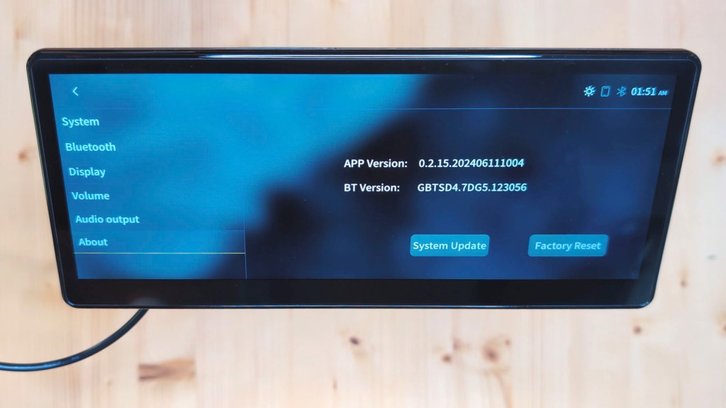 About settings on the CarpodGo T3 Pro