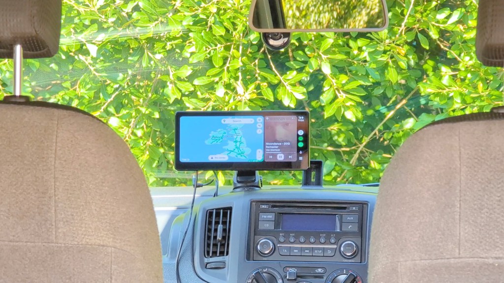 CarpodGo T3 Pro dashboard console