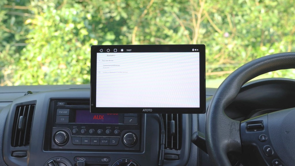 Bluetooth settings on the Atoto P909PR