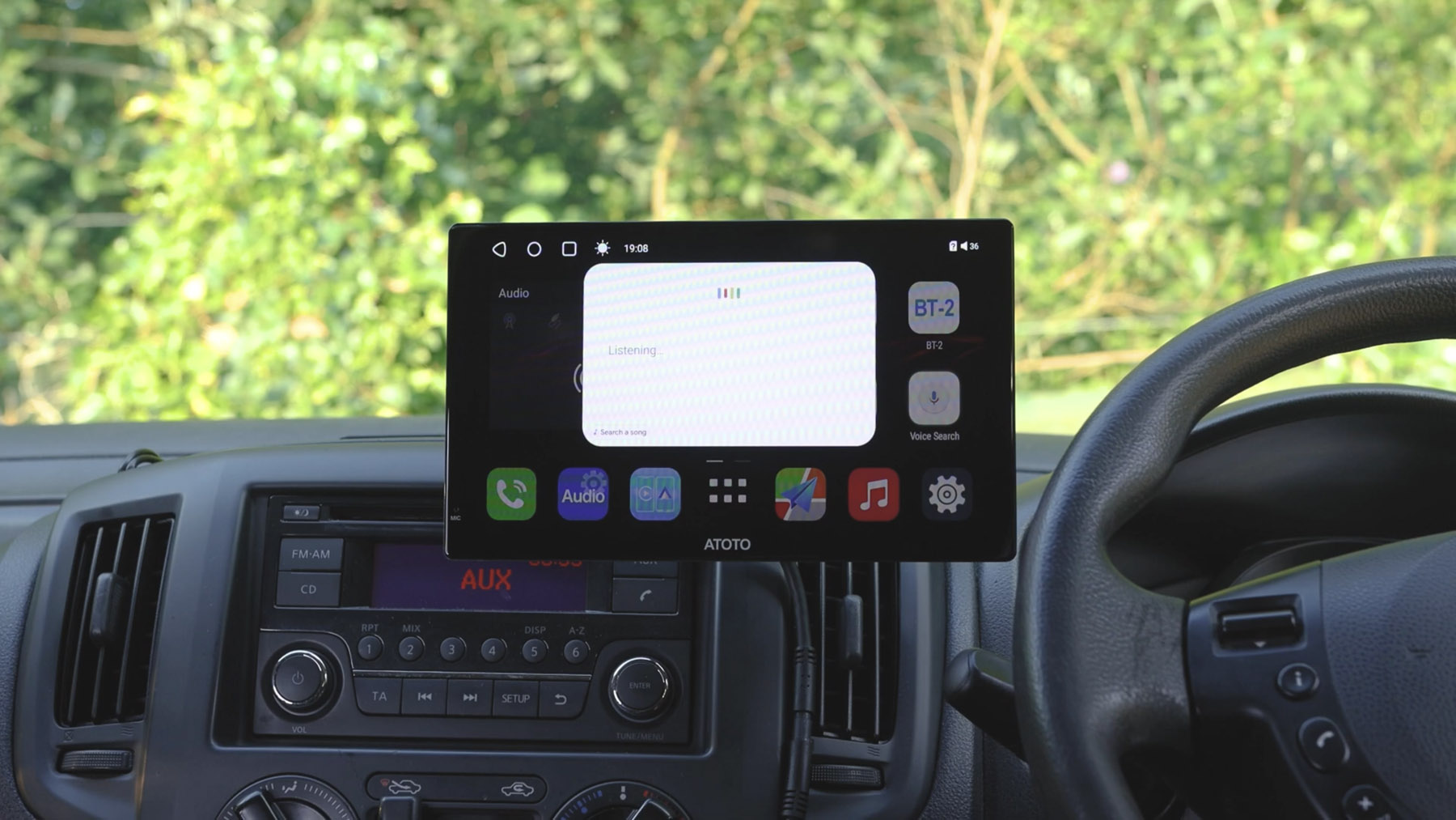 Dashboard Console With AI | Atoto P909PR Review – The Tiny Camper Van