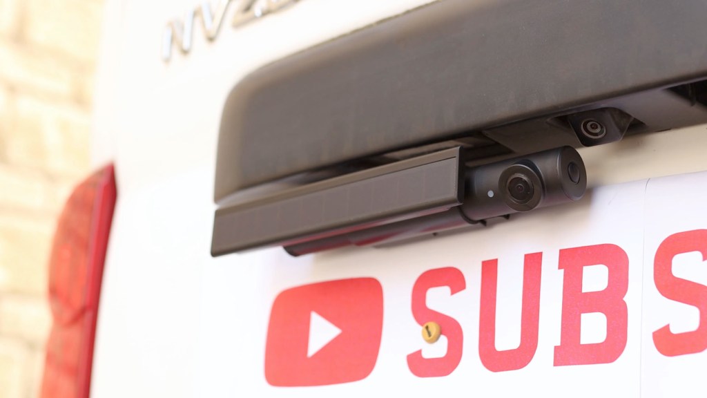 Foxpark S1 solar rear view camera