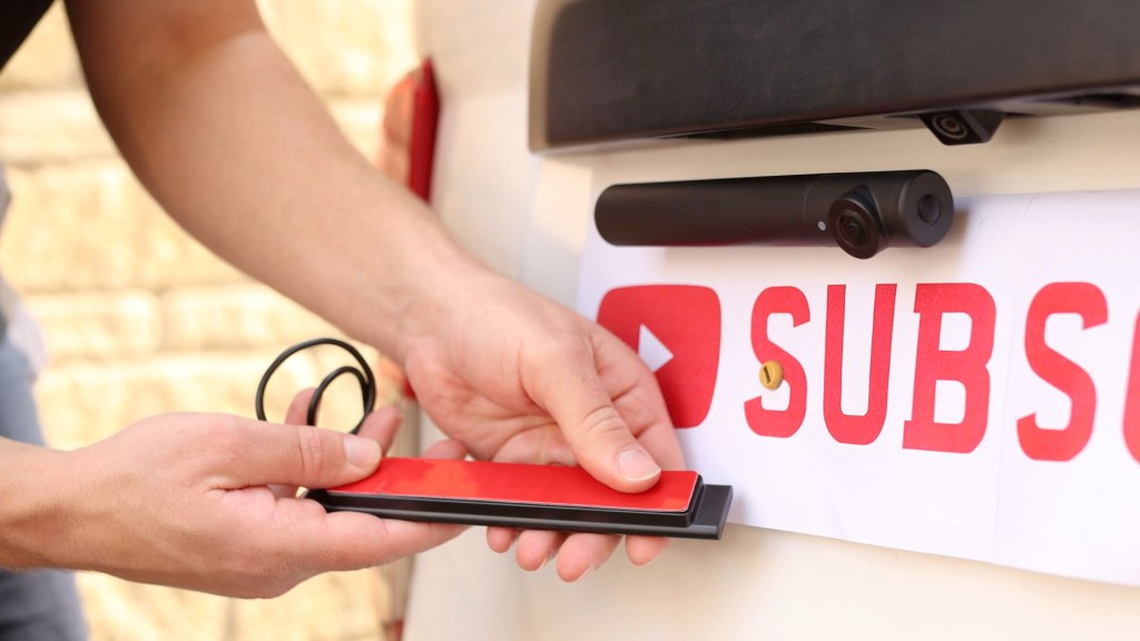 Sticky pad for the Foxpark S1 solar panel