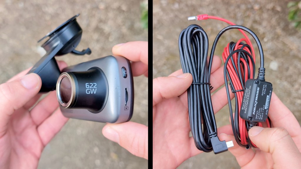 Nextbase 622GW Dash Cam & Hard Wire Kit