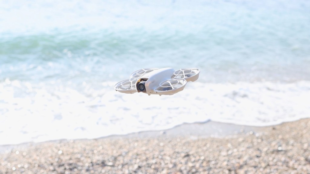 DJI Neo, a self flying drone that follows you