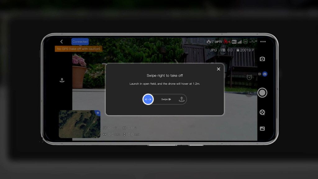 Potensic App takeoff