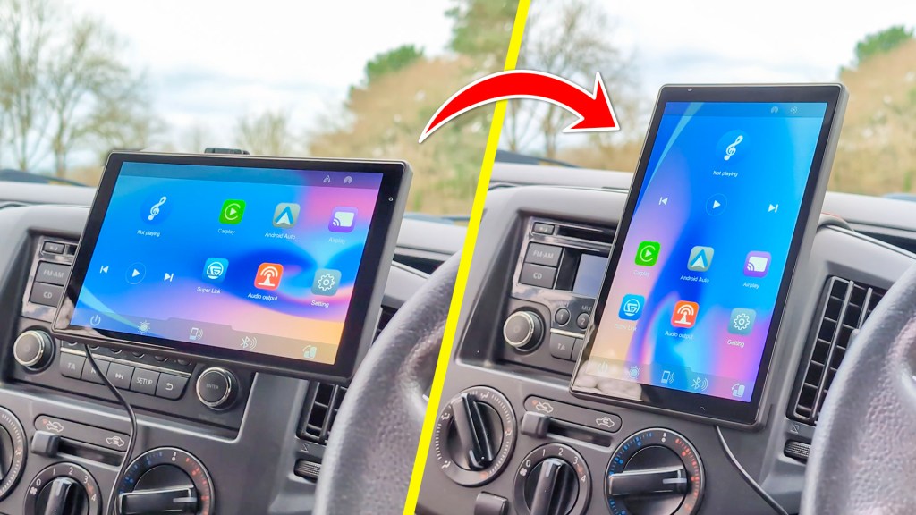 Eonon P5 – A Vertical Touchscreen For Your Car