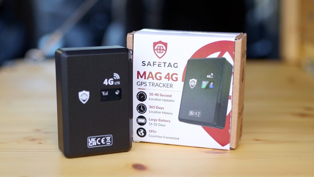 SafeTag Mag 4G Magnetic Battery GPS Tracker